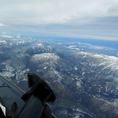 Verortung via Georeferenzierung der Kamera: Aufgenommen in der Nähe von Bad Ischl, Österreich in 4300 Meter